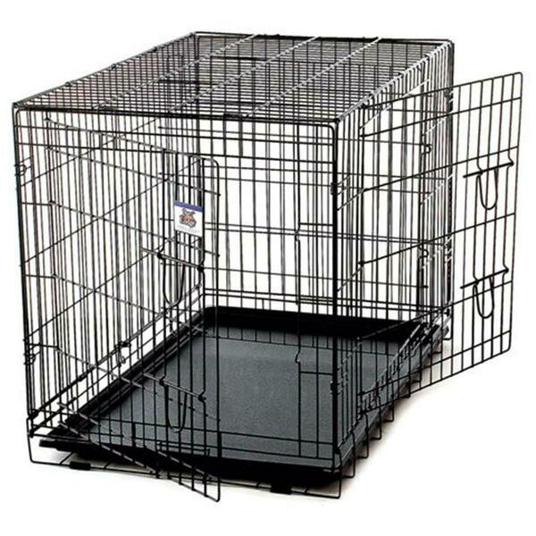 Miller Mfg Extra Large Black Pet Crate 154758